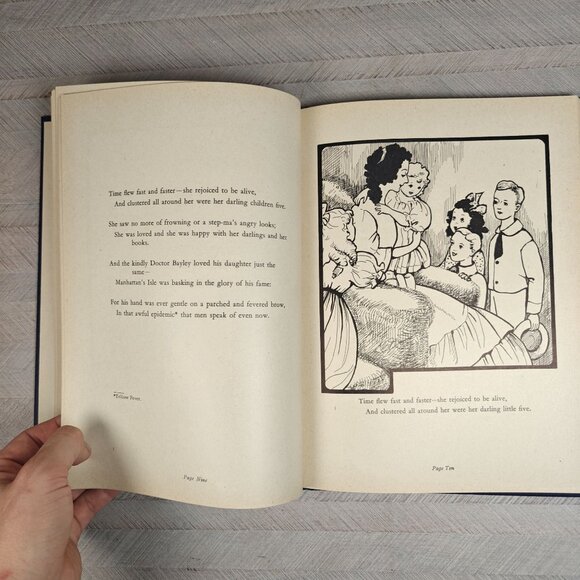 The Seton Ballad Book By Sister M. Fides Glass 1944 Vintage Hardcover - Picture 7 of 10